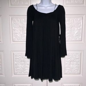 Express women’s  New Black Long Sleeve Dress S